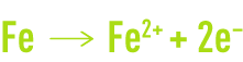 Formula: anodic inhibitors - the metal to dissolve