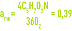 Formula: oxygen requirements and excess sludge production - mass of cells formed