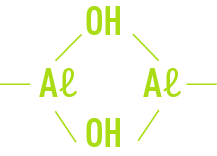 Formule : sels d'aluminium - réaction d'olation