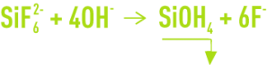 Formula: major silicon presence