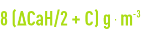 Formula: Amount of pure caustic
