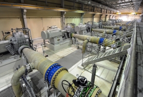 Al Dur reverse osmosis desalination plant - turbine Pelton