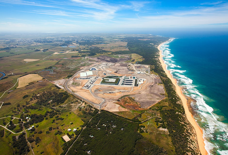 Melbourne reverse osmosis desalination plant