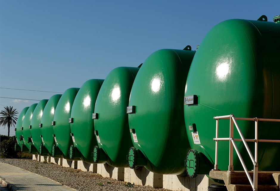 Bahia de Palma seawater reverse osmosis desalination plant 