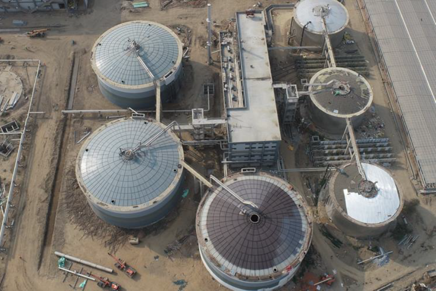 Okhla wastewater treatment plant, (India) - reuse