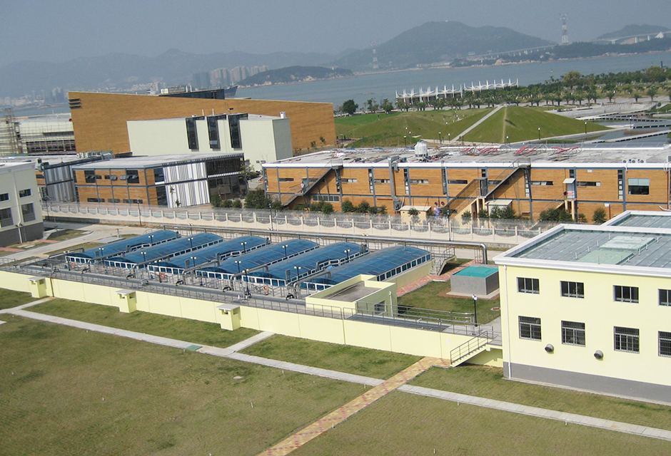 Xiamen wastewater treatment plant
