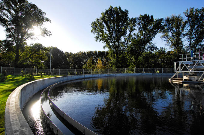 wastewater treatment plant