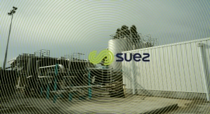view technical building, sand filtration,  coagulation - flocculation - flotation unit