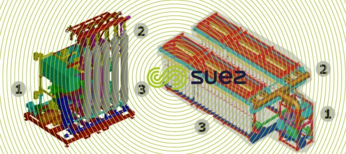 Ultramarine Smartrack seawater pretreatment with pressurized out/in ultrafiltration modules schema 