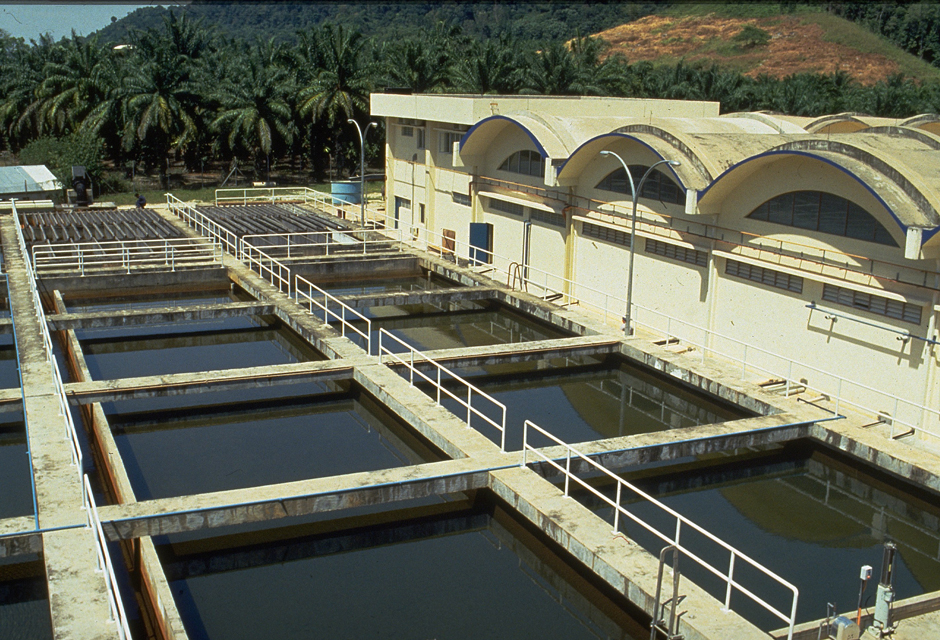 Drinking water downflow open sand filtration Aquazur® V Degremont®