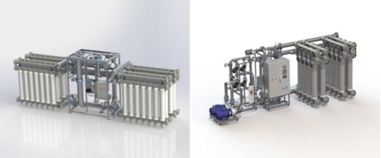 in/out ultrafiltration modules – aquasource® M and aquasource® L